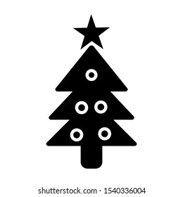 Christmas three icon vector design template