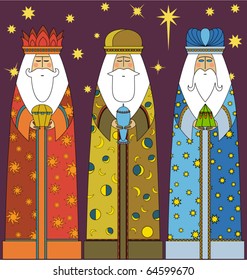 Christmas: Three Kings - Three Wise Men