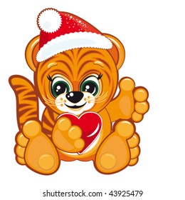 Christmas tiger