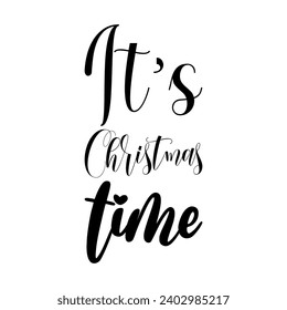 it's christmas time black letter quote