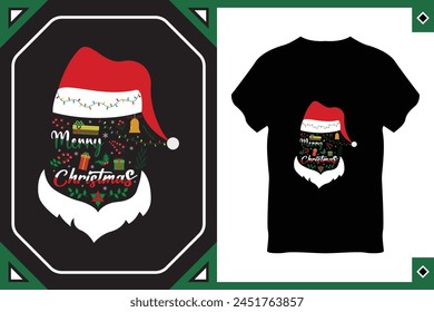 Christmas Time T-Shirt Design Vector