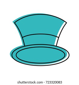 christmas top hat of snowman accessory
