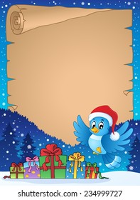 Parámetro del tema de Navidad 7 - ilustración vectorial eps10.