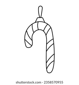 christmas toy glass candy cane christmas line