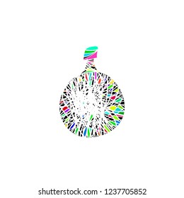 Christmas toy on a white background,vector illustrations.