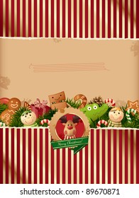 Christmas - toys background