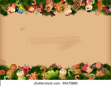 Christmas - Toys Background
