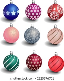 Christmas toys, Christmas balls, decorations, balls, New Year, Christmas tree