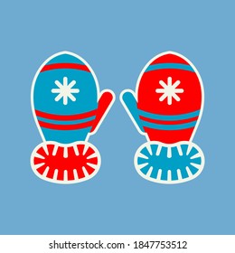 Christmas toys. Cheerful holiday. Vector illustration for web design or print.