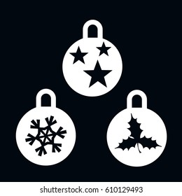 christmas toys icon vector illustration