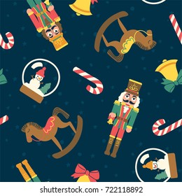 Christmas Toys Pattern