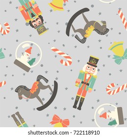 Christmas Toys Pattern