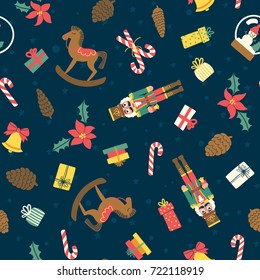 Christmas Toys Pattern