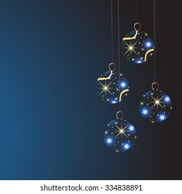 Christmas toys vector