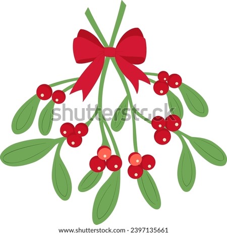 Similar – Image, Stock Photo White mistletoe Nature