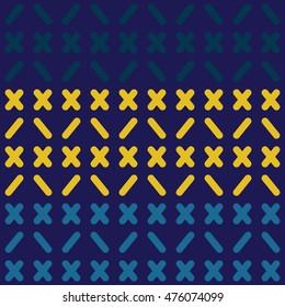 Christmas traditional ornamental knitted pattern