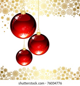 bola transparente de Navidad