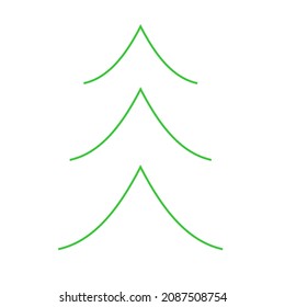 Weihnachtsbaum 1, Vektorgrafik, Bild, Computergrafik