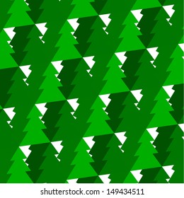 Christmas tree 3D background