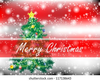 CHRISTMAS TREE BACKGROUND