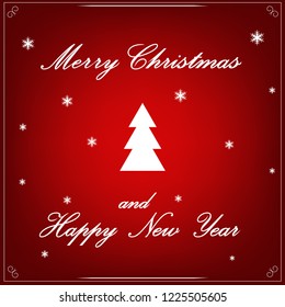Christmas tree background