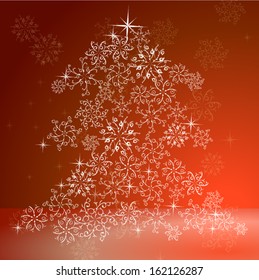 Christmas tree background