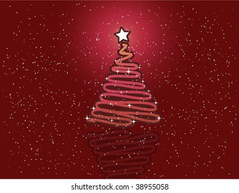 Christmas tree background