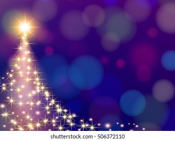 Christmas Tree. Christmas background