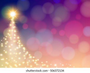 Christmas Tree. Christmas background
