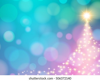 Christmas Tree. Christmas background