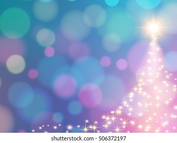 Christmas Tree. Christmas background