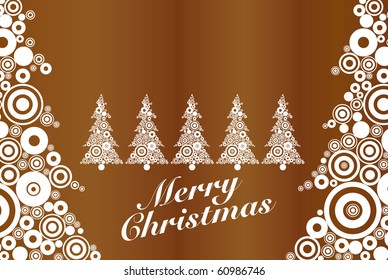 Christmas tree background