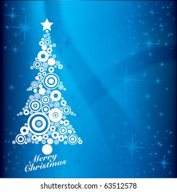 Christmas tree background
