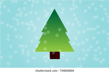 Christmas tree background