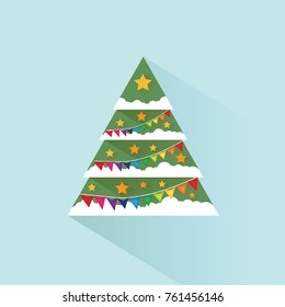 Christmas tree background