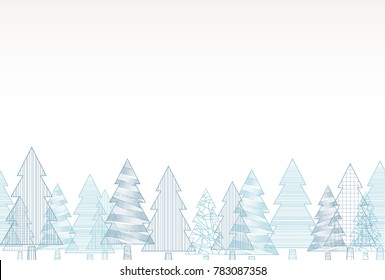 Christmas tree background