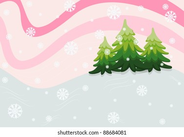 Christmas tree background