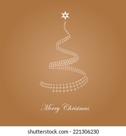 Christmas tree, background, New Year