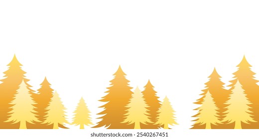 Christmas tree background. pine tree silhouette vector Eps10