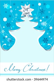 Fondo del árbol de Navidad con espacio para texto