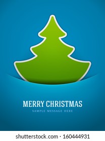 Christmas tree background. Vector illustration Eps 10. 