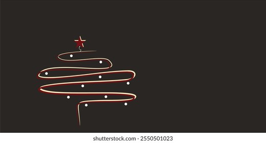 Weihnachtsbaum, Vektorgrafik