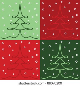 christmas tree backgrounds for your designs