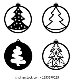 Christmas tree ball toy decoration