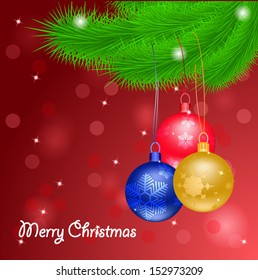 Christmas Tree and Christmas balls