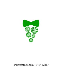 Christmas tree balls, icon