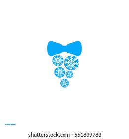 Christmas tree balls, icon