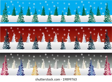 Christmas Tree Banners