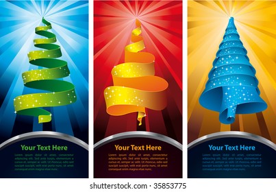 Christmas tree - banners