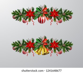 Christmas tree branch decorations